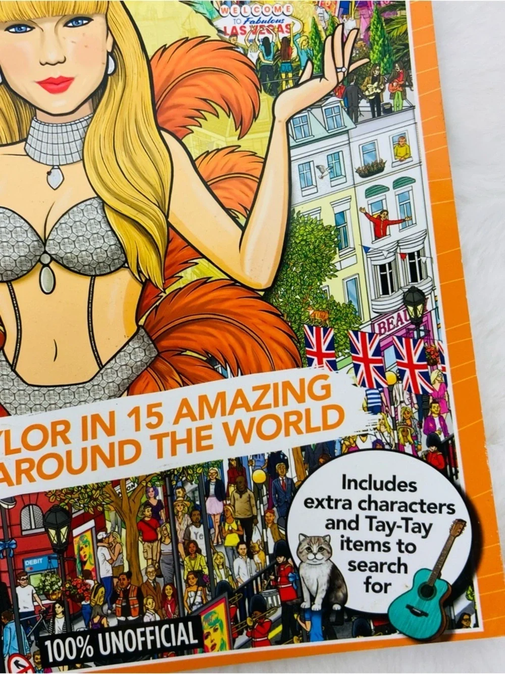 Taylor Swift colorful illustrated